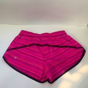 Pink/ purple/ light pink Lululemon shorts